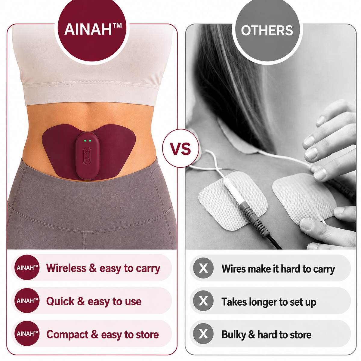 AINAH™ InTENS Pulse