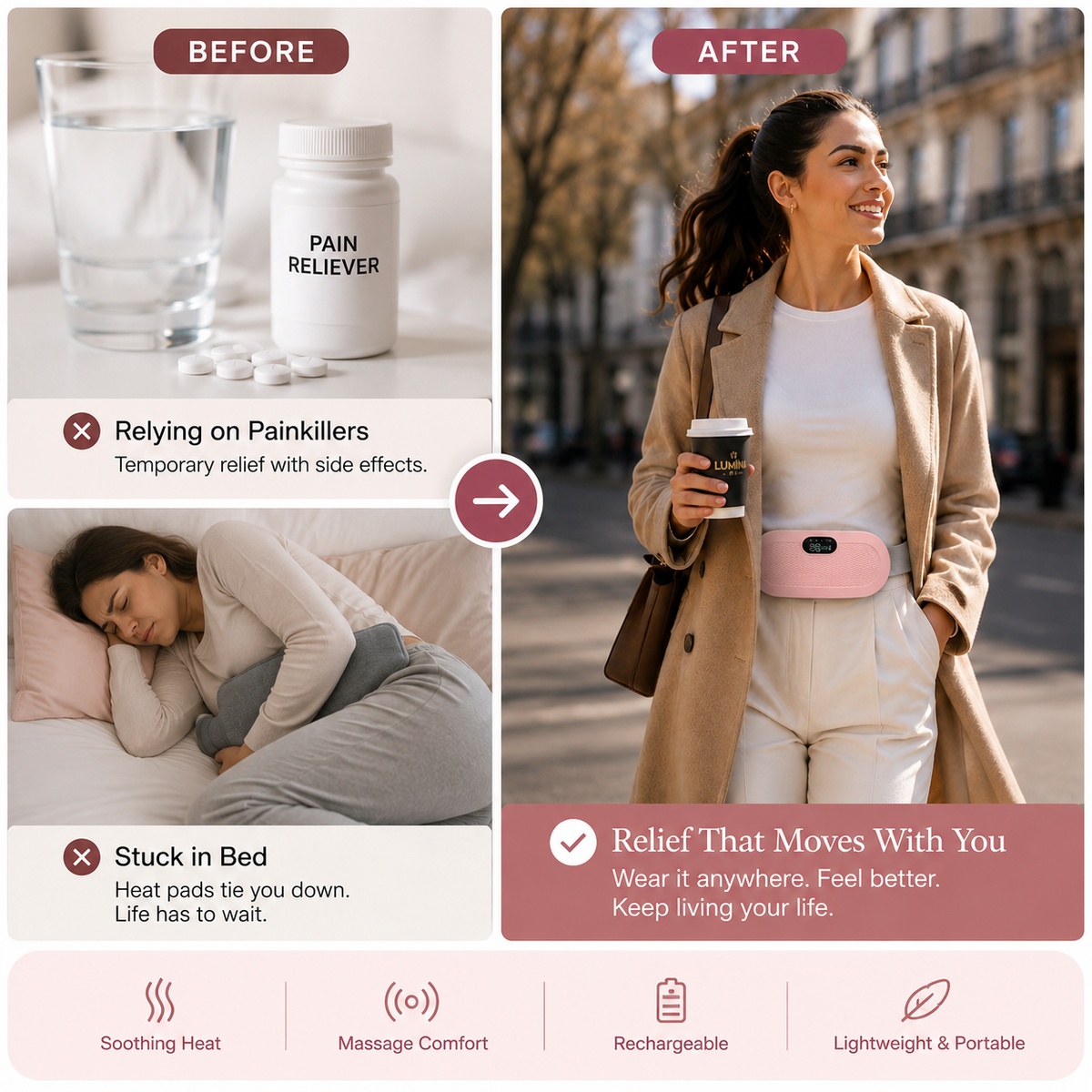 AINAH™ - Menstrual Relief Belt